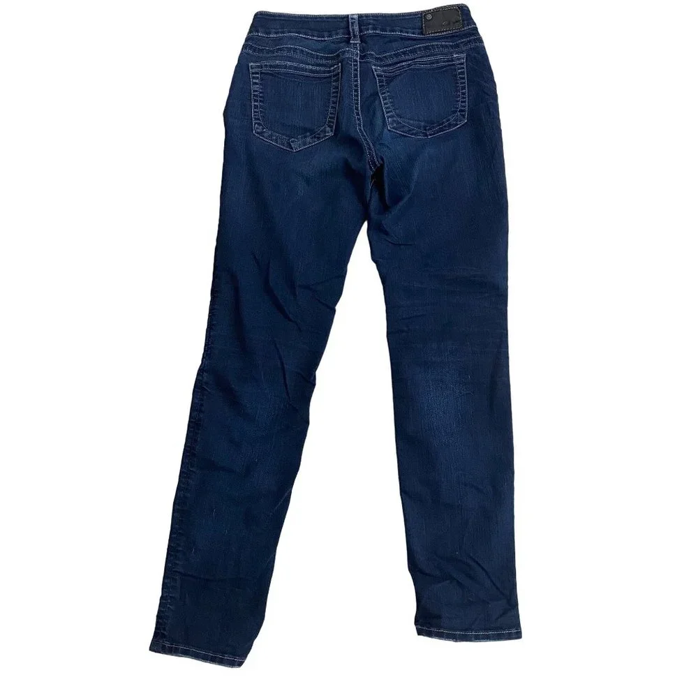 Silver Jeans Suki Mid Pencil Skinny Jeans 28/31 Med Dark Wash - Picture 5 of 12